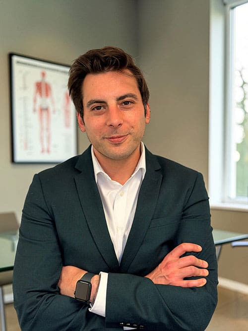 Dr Santiago Vildoza, spine fellow at Victorian Orthopaedic Spine Service