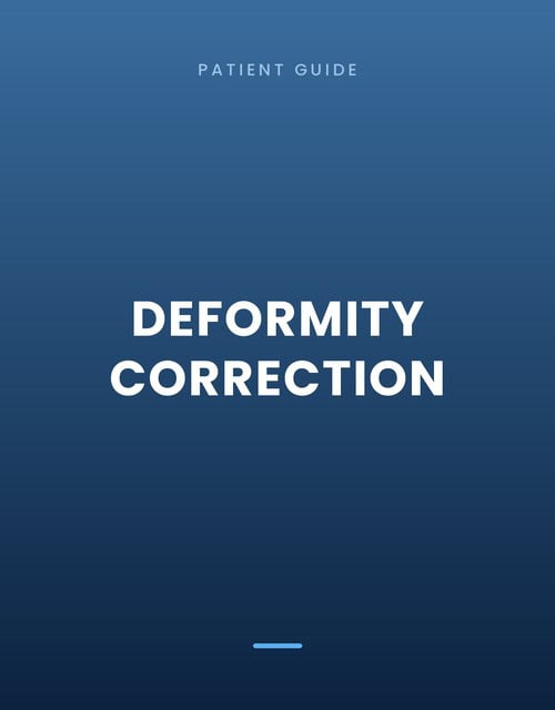 Patient guide cover: spinal deformity surgery