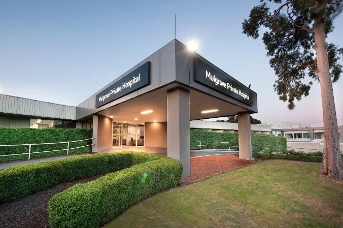 Mulgrave Private Hospital, where Dr David Edis consults